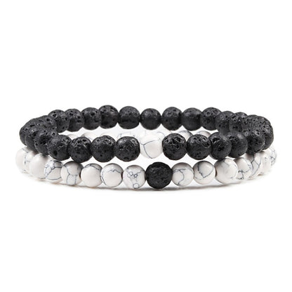 Lava Stone Beaded Bracelet