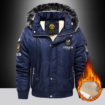 Thick Hooded Down Jacket