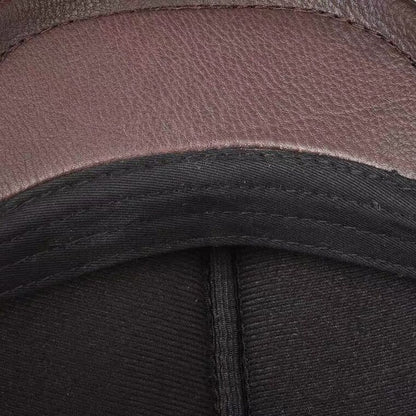 Leather WInter Beret