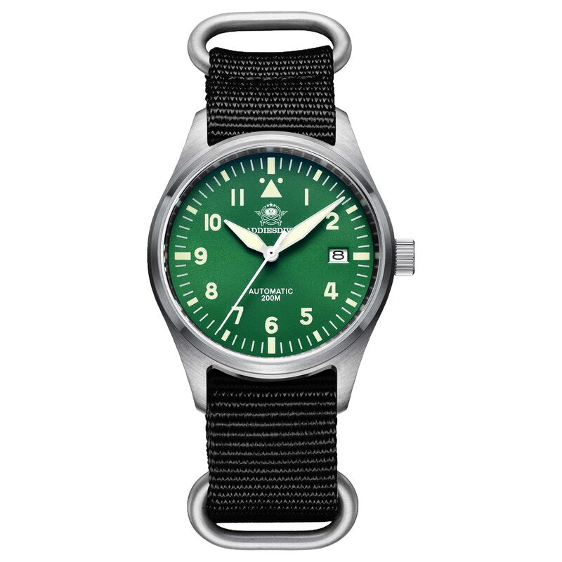 ADDIESDIVE Automatic NH35 Pilot Watch