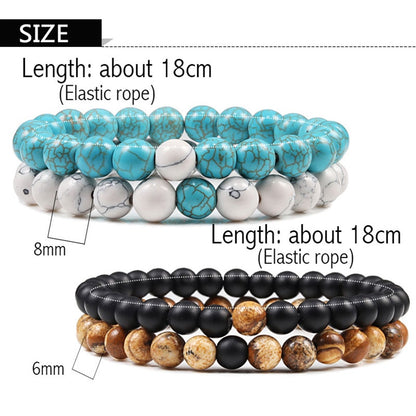Lava Stone Beaded Bracelet