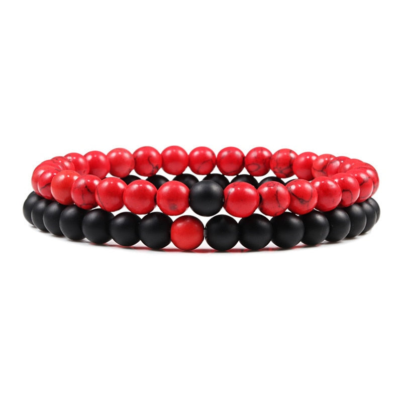 Lava Stone Beaded Bracelet