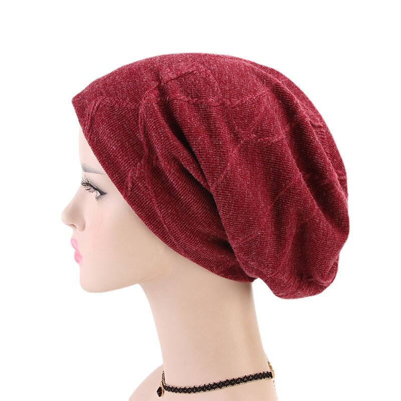 Double Fabric Slouch Skullie