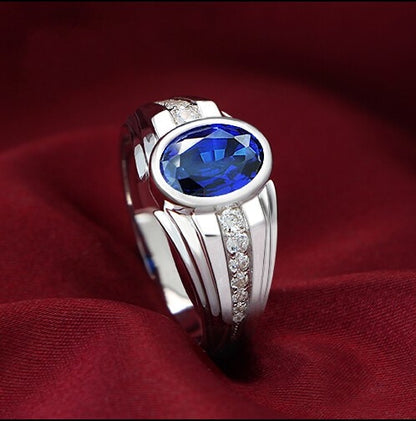 Sapphire 925 Sterling Ring