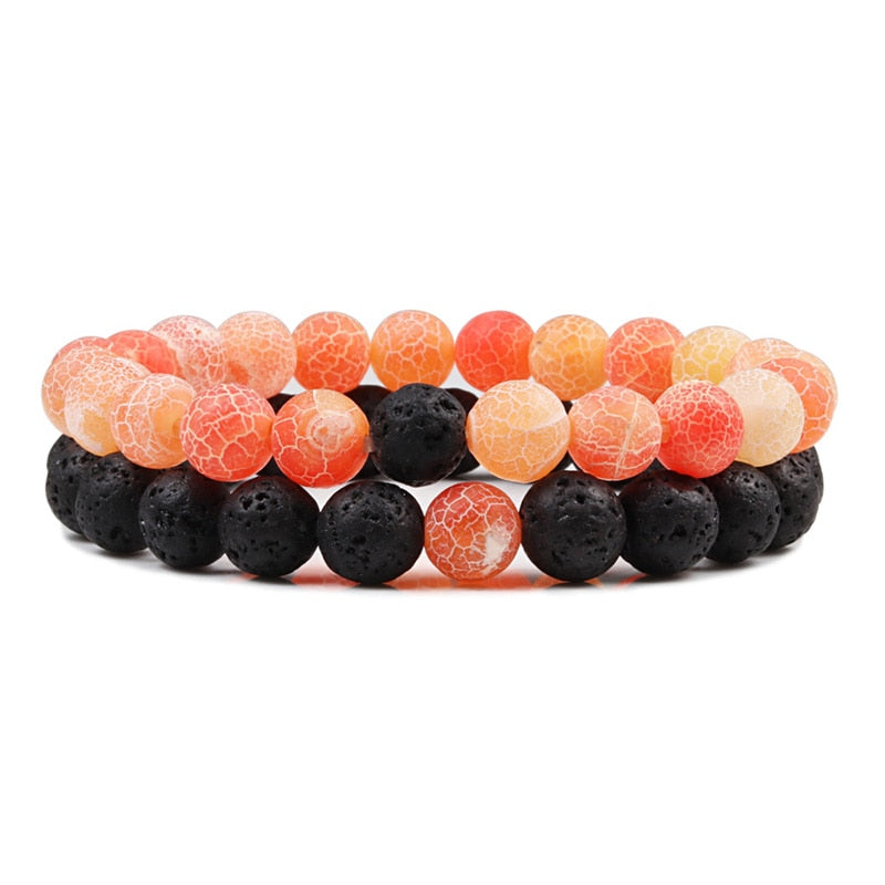Lava Stone Beaded Bracelet