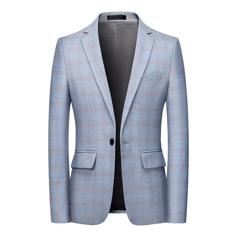 Spring Racing Plaid Blazer