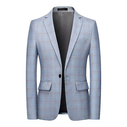 Spring Racing Plaid Blazer