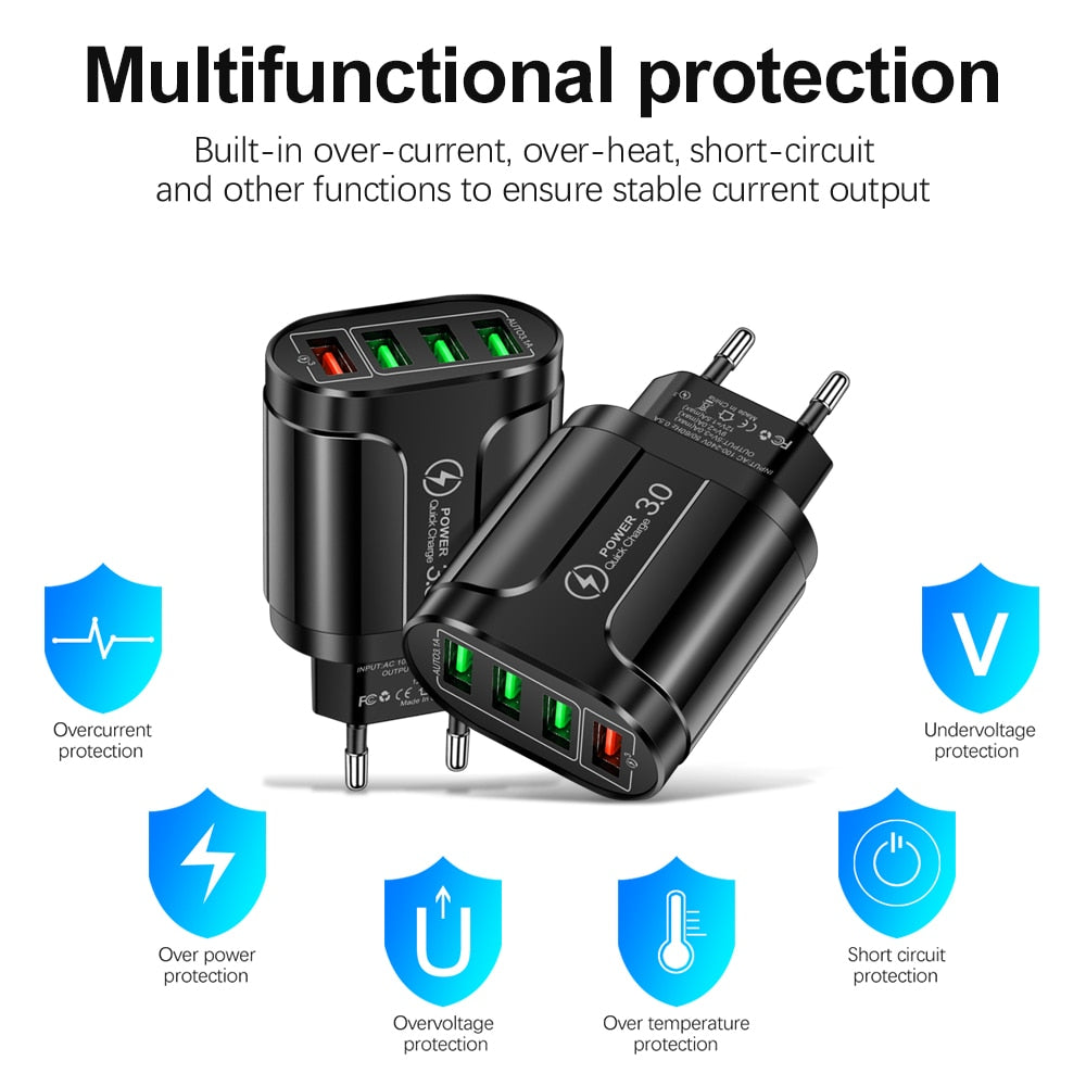 45W USB Wall Charger Fast