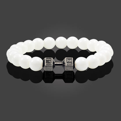 Natural Stone Beaded Bracelet