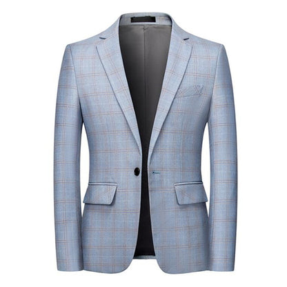 Spring Racing Plaid Blazer