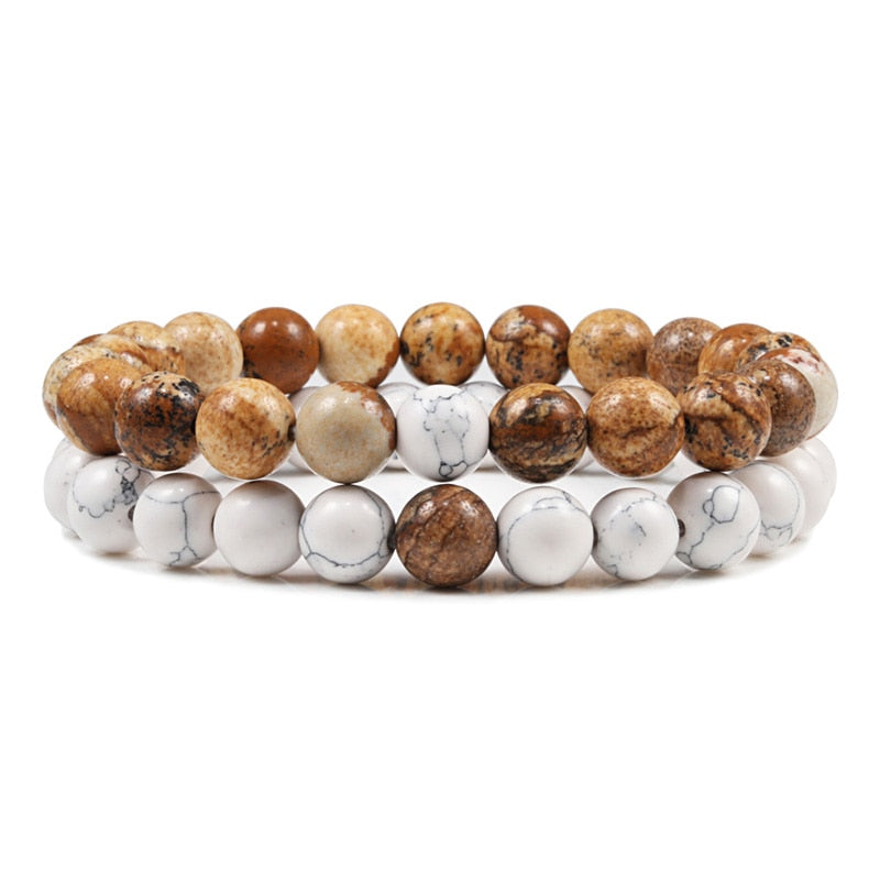 Lava Stone Beaded Bracelet