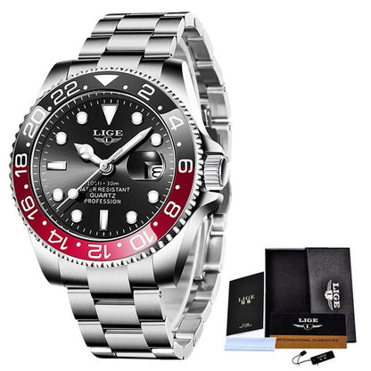 LIGE Luxury Diver's Watch