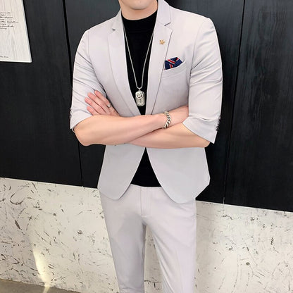 Half Sleeve Spring Suit