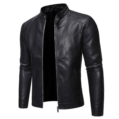 Autumn Faux Leather Jacket