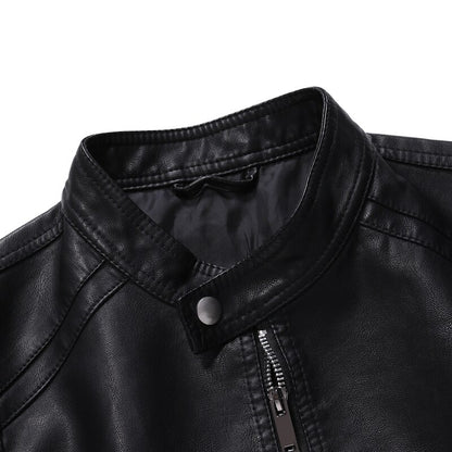 Autumn Faux Leather Jacket
