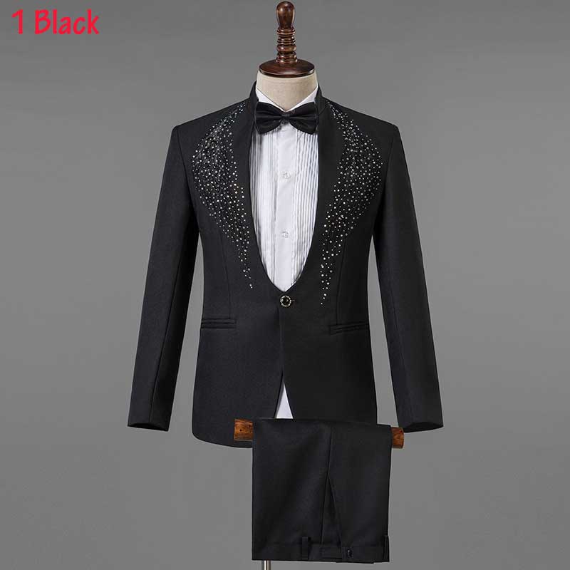 Crystal Embroidered Suit