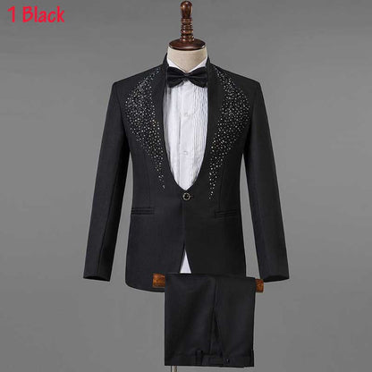 Crystal Embroidered Suit