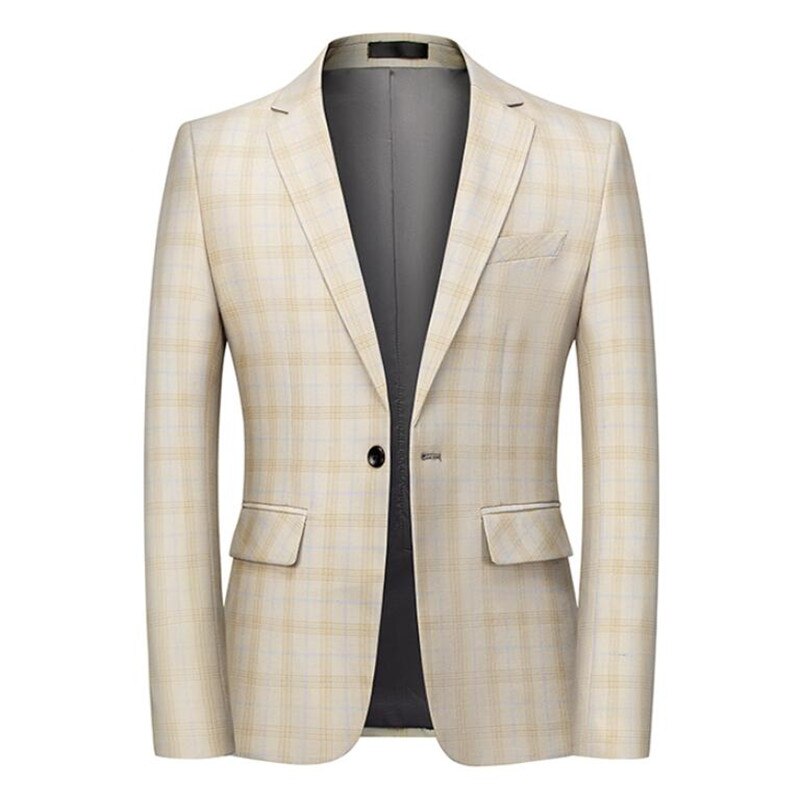 Spring Racing Plaid Blazer