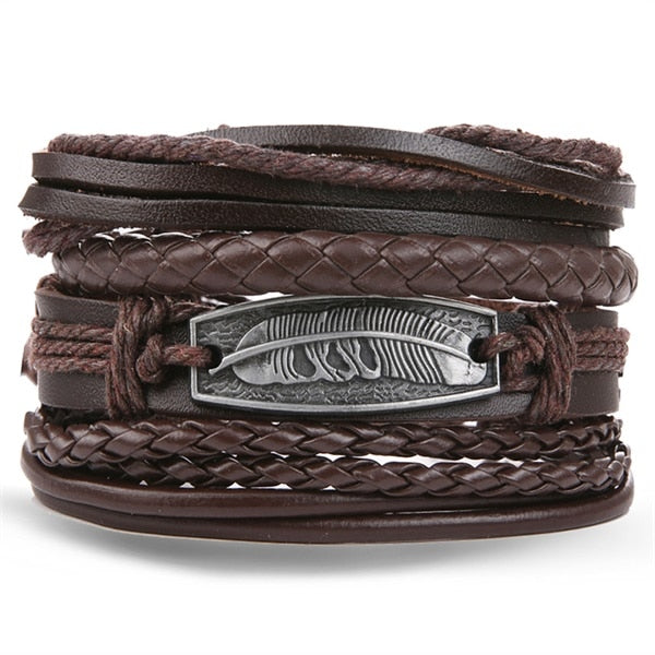 IFMIA Vintage Leather Bracelet
