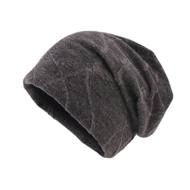 Double Fabric Slouch Skullie