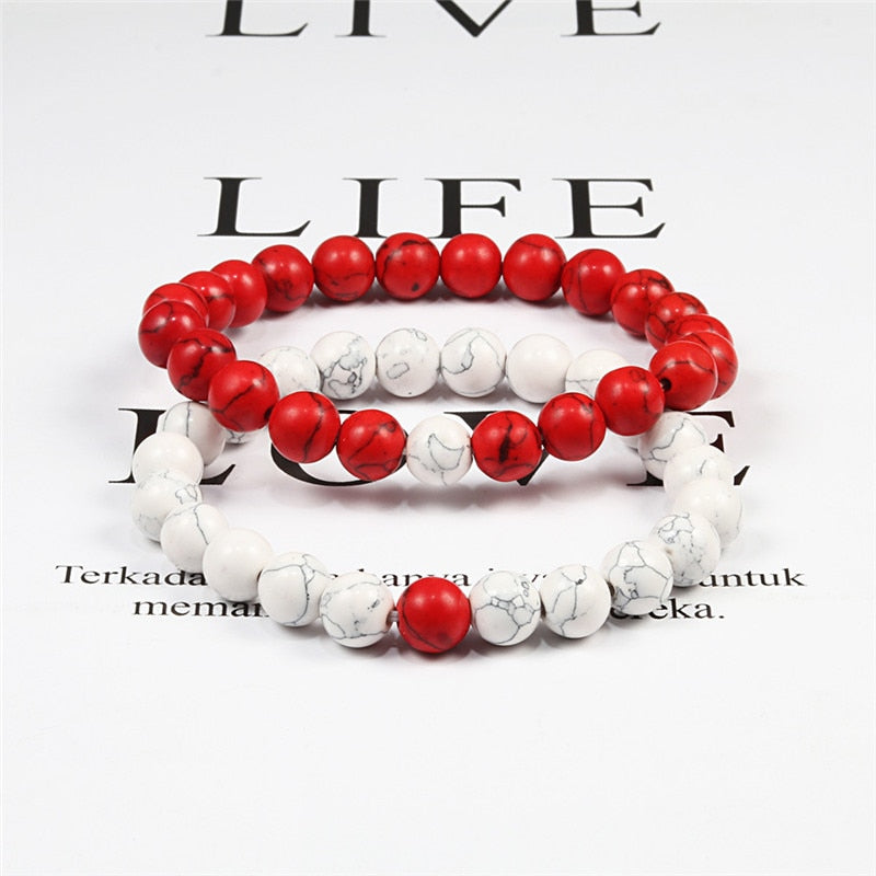 Lava Stone Beaded Bracelet