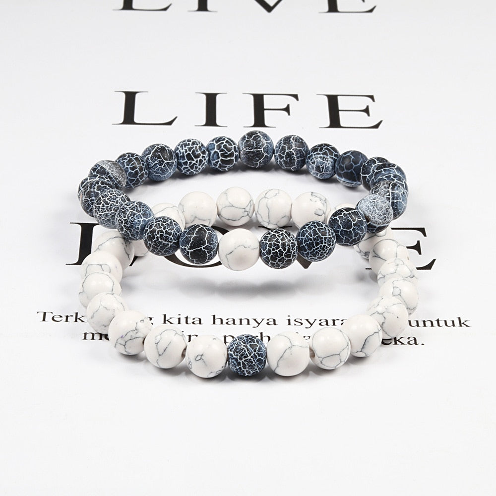 Lava Stone Beaded Bracelet