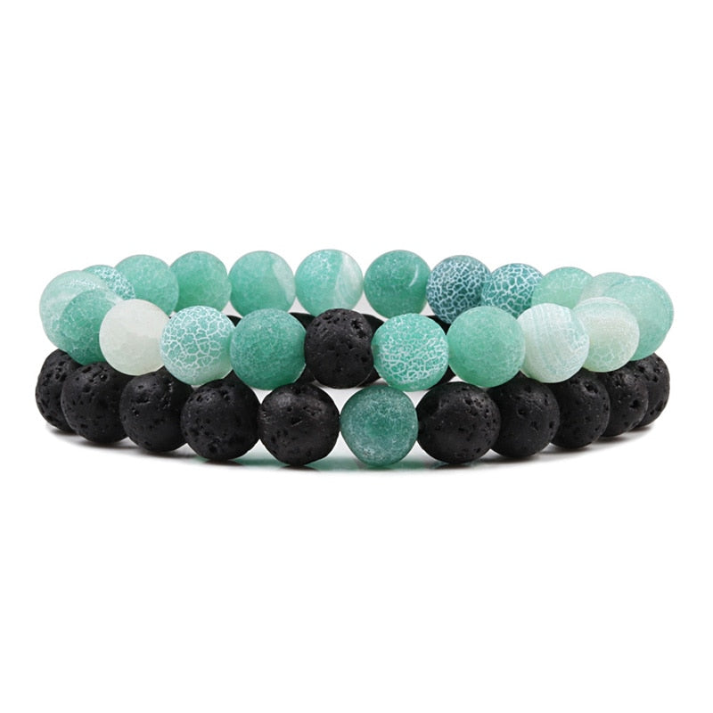 Lava Stone Beaded Bracelet