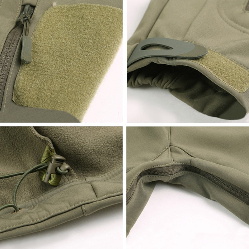 Soft Shell Waterproof Parka