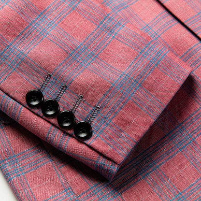 Spring Racing Plaid Blazer