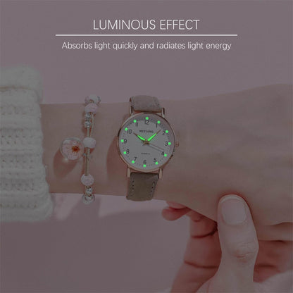 KZD Leather Strap Watch