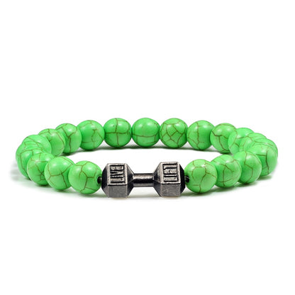 Natural Stone Beaded Bracelet