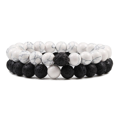 Lava Stone Beaded Bracelet