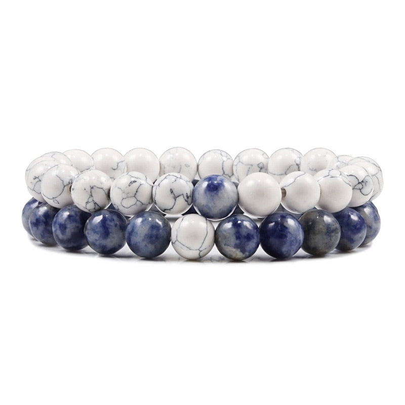 Lava Stone Beaded Bracelet