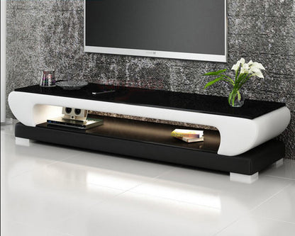Modern Natural Glass TV Cabinet