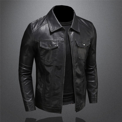 Fashion Faux Leather Jacket