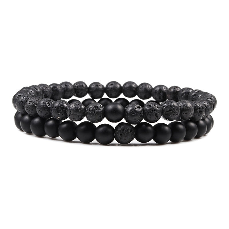 Lava Stone Beaded Bracelet