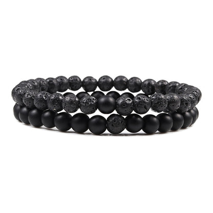 Lava Stone Beaded Bracelet