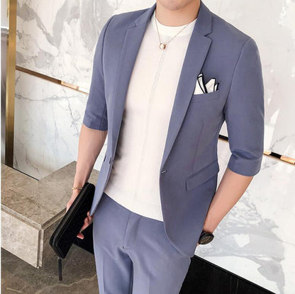 Half Sleeve Spring Suit