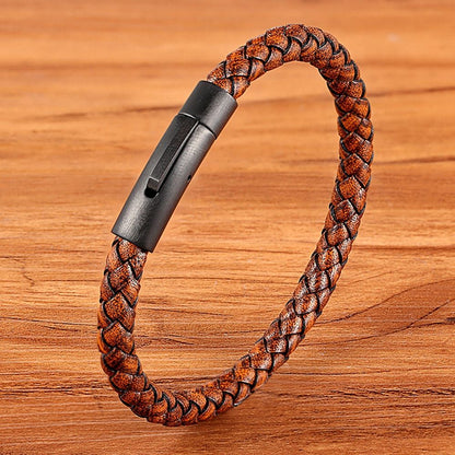 Simple Leather Bracelet