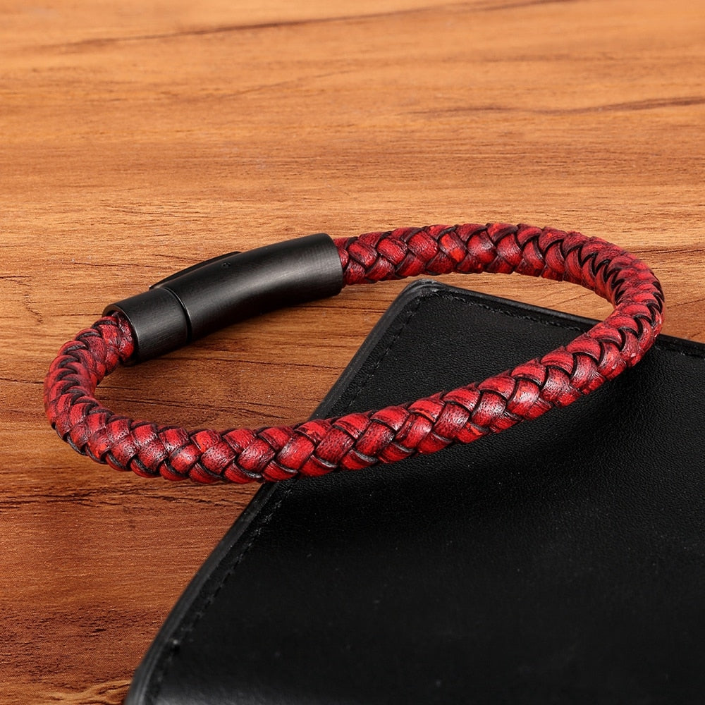 Simple Leather Bracelet