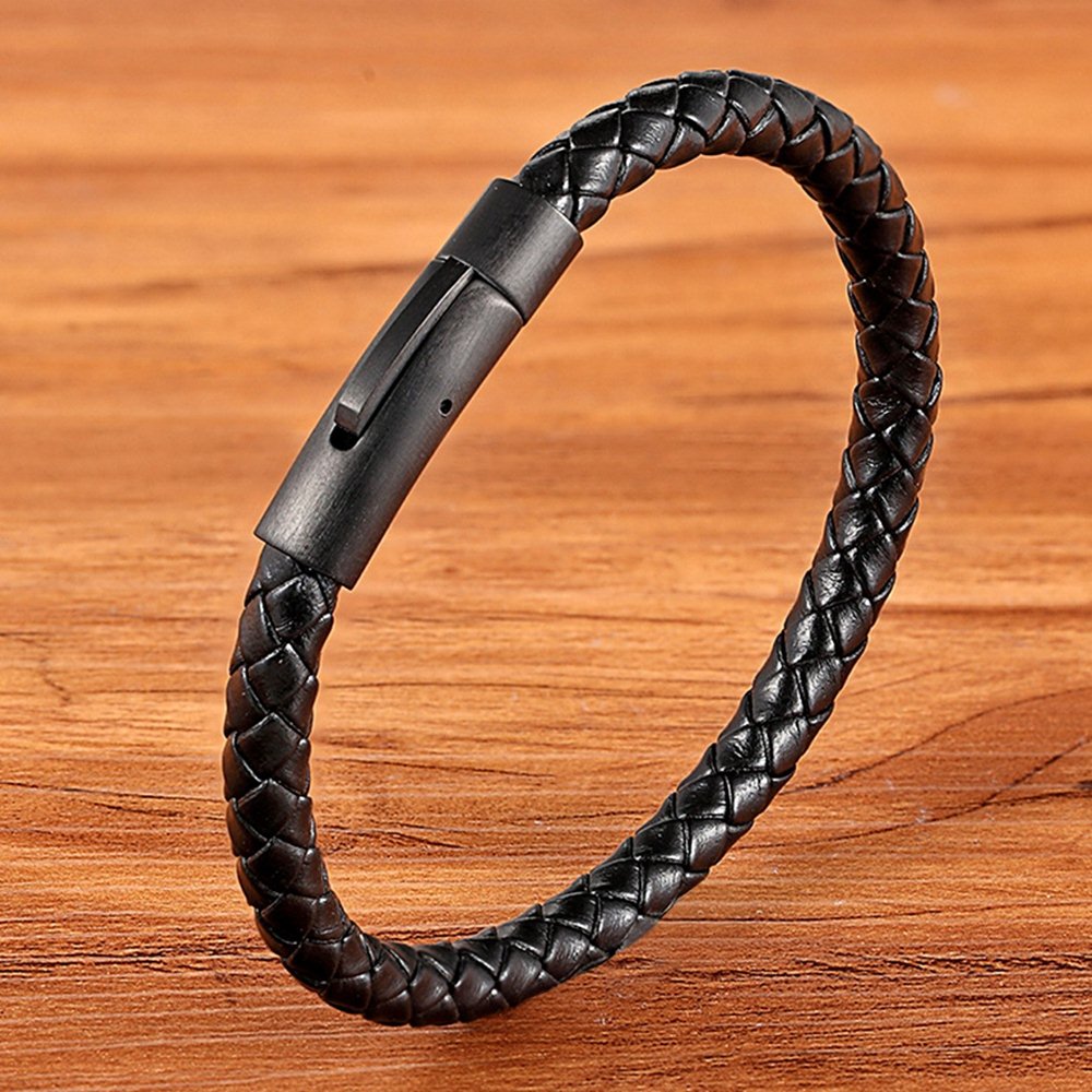 Simple Leather Bracelet