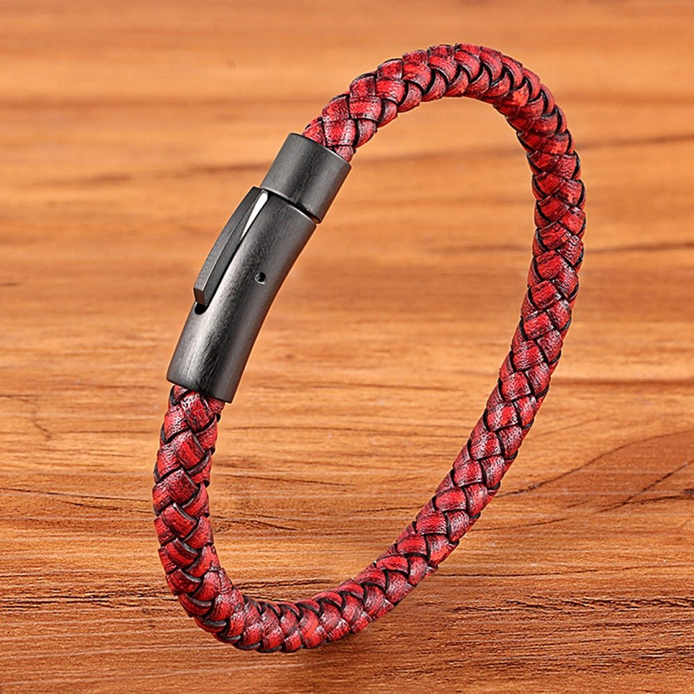 Simple Leather Bracelet