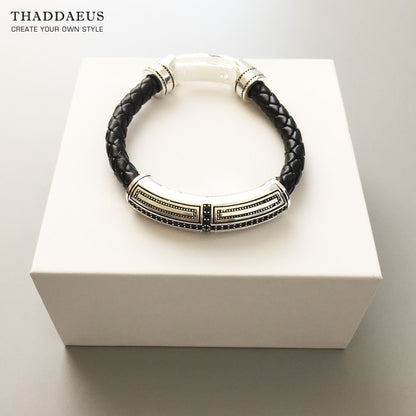 THADDEUS Leather Bracelet