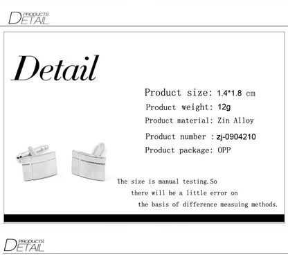 Silver Plated Cufflinks