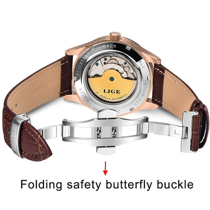 LIGE Brand Classic Watch