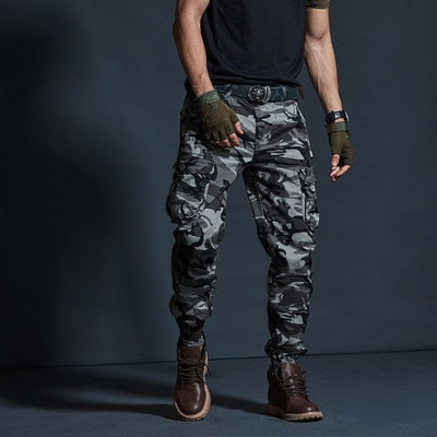Casual Khaki Military Pants