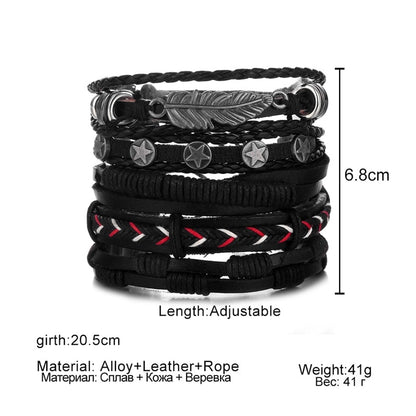 IFMIA Vintage Leather Bracelet
