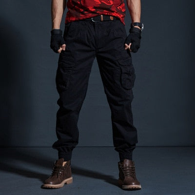 Casual Khaki Military Pants