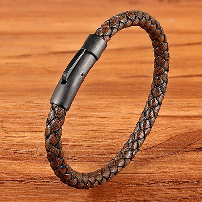 Simple Leather Bracelet