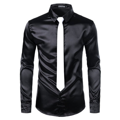 RS Silver Silk Shirt